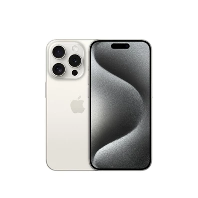 Apple iPhone 15 Pro 8/512GB kártyafüggetlen okostelefon - fehér titán