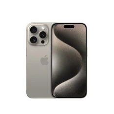 Apple iPhone 15 Pro 8/512GB kártyafüggetlen okostelefon - natúr titán Apple iPhone 15 Pro 8/512GB kártyafüggetlen okostelefon - natúr titán