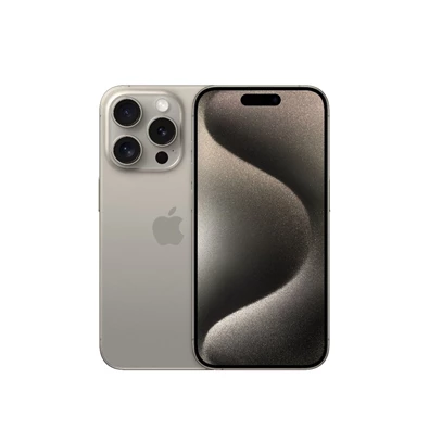 Apple iPhone 15 Pro 8/512GB kártyafüggetlen okostelefon - natúr titán Apple iPhone 15 Pro 8/512GB kártyafüggetlen okostelefon - natúr titán