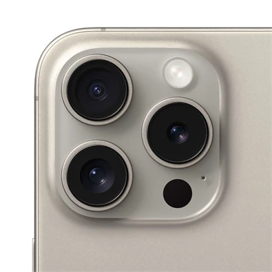Apple iPhone 15 Pro 8/512GB kártyafüggetlen okostelefon - natúr titán Apple iPhone 15 Pro 8/512GB kártyafüggetlen okostelefon - natúr titán