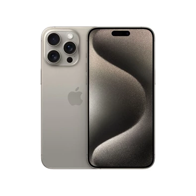 Apple iPhone 15 Pro Max 8/512GB kártyafüggetlen okostelefon - natúr titán Apple iPhone 15 Pro Max 8/512GB kártyafüggetlen okostelefon - natúr titán