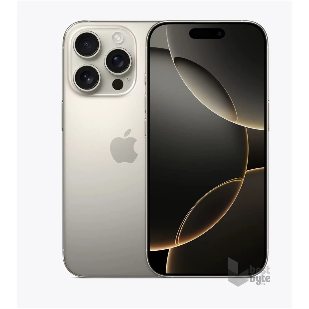 Apple iPhone 16 Pro 8/128GB kártyafüggetlen okostelefon natúr titán