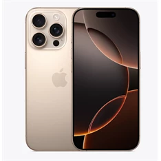Apple iPhone 16 Pro 8/256GB kártyafüggetlen okostelefon - sivatagszínű titán (iOS) Apple iPhone 16 Pro 8/256GB kártyafüggetlen okostelefon - sivatagszínű titán (iOS)