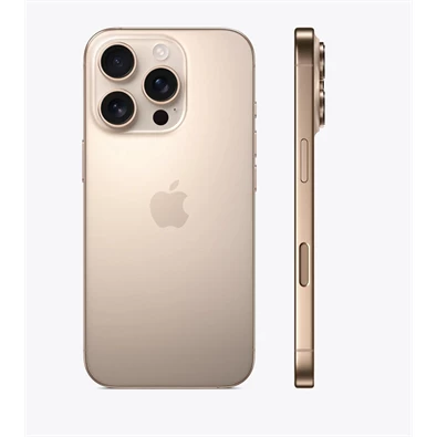 Apple iPhone 16 Pro 8/256GB kártyafüggetlen okostelefon - sivatagszínű titán (iOS) Apple iPhone 16 Pro 8/256GB kártyafüggetlen okostelefon - sivatagszínű titán (iOS)