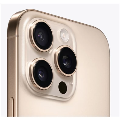 Apple iPhone 16 Pro 8/256GB kártyafüggetlen okostelefon - sivatagszínű titán (iOS) Apple iPhone 16 Pro 8/256GB kártyafüggetlen okostelefon - sivatagszínű titán (iOS)