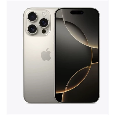 Apple iPhone 16 Pro 8/512GB kártyafüggetlen okostelefon - natúr titán (iOS)