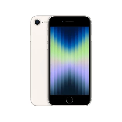 Apple iPhone SE3 4/64GB Starlight kártyafüggetlen okostelefon - fehér (iOS) Apple iPhone SE3 4/64GB Starlight kártyafüggetlen okostelefon - fehér (iOS)