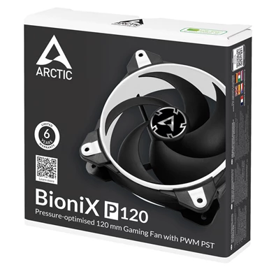 Arctic BIONIX P120 120mm fehér ventilátor Arctic BIONIX P120 120mm fehér ventilátor