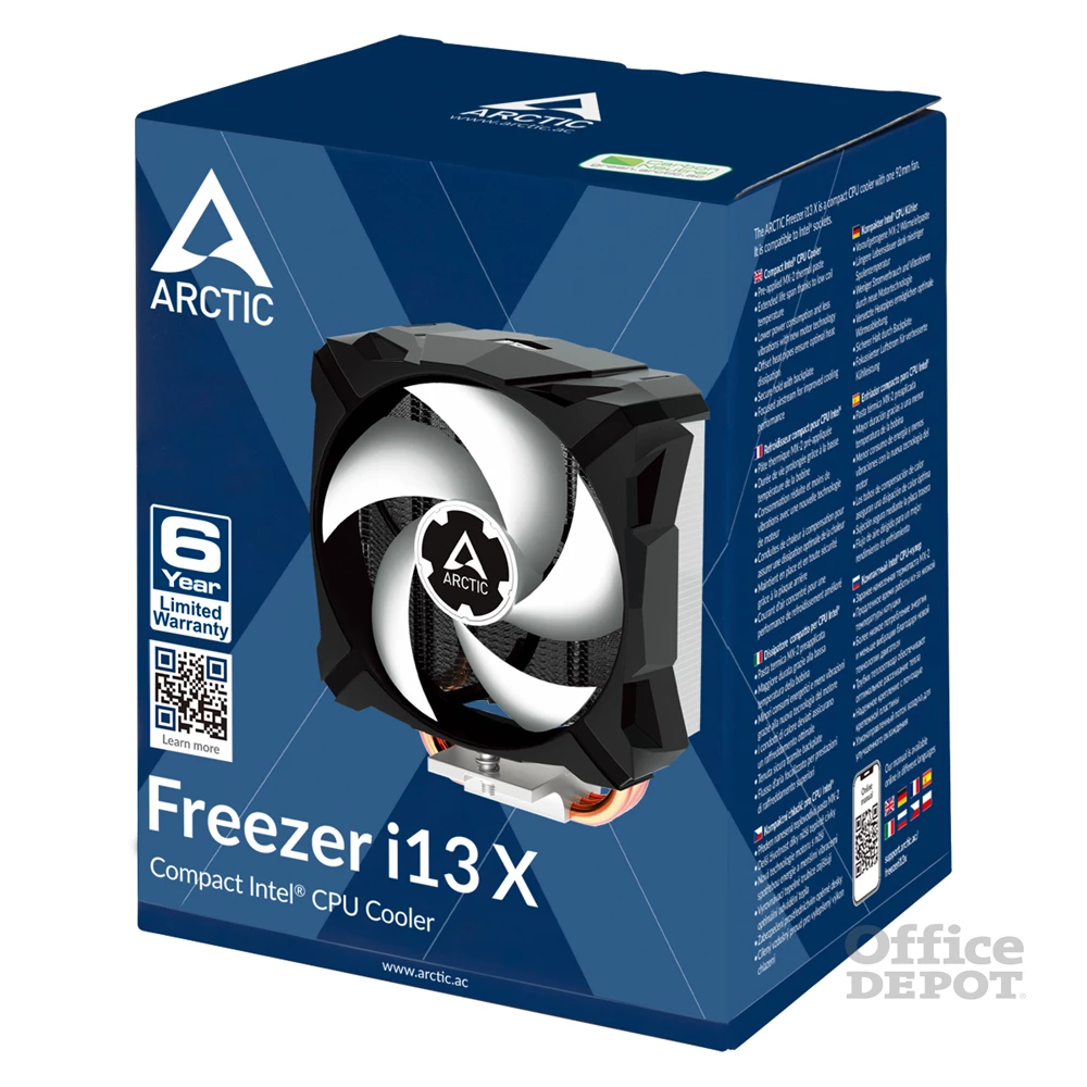 Arctic Freezer i13 X Intel processzor hűtő