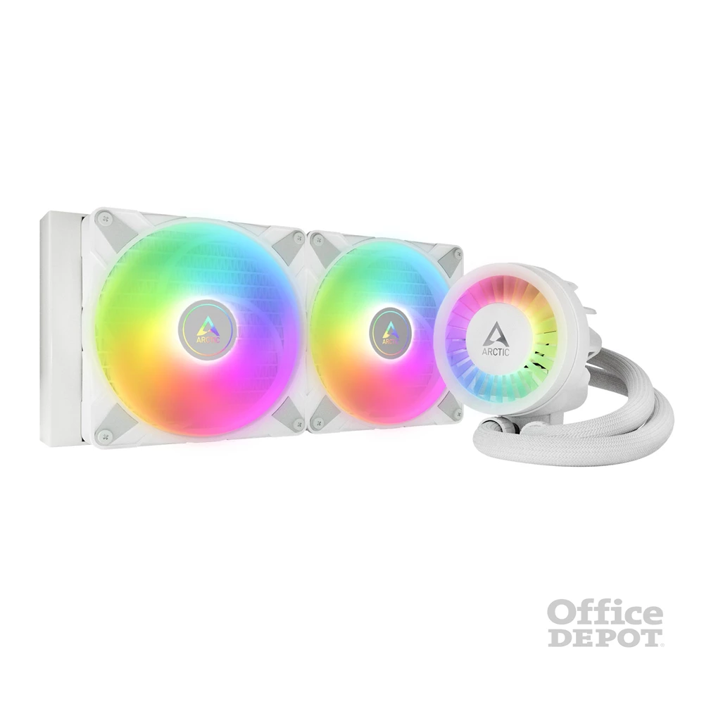 Arctic Liquid Freezer III - 280 A-RGB fehér processzor hűtő