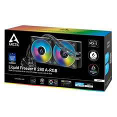 Arctic Liquid Freezer II - 280 A-RGB processzor hűtő Arctic Liquid Freezer II - 280 A-RGB processzor hűtő