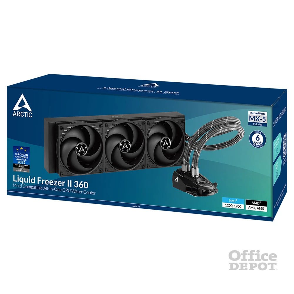 Arctic Liquid Freezer II - 360 processzor hűtő