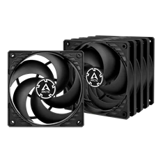 Arctic P12 120mm 5db fekete ventilátor