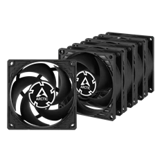 Arctic P8 80mm 5db fekete ventilátor Arctic P8 80mm 5db fekete ventilátor