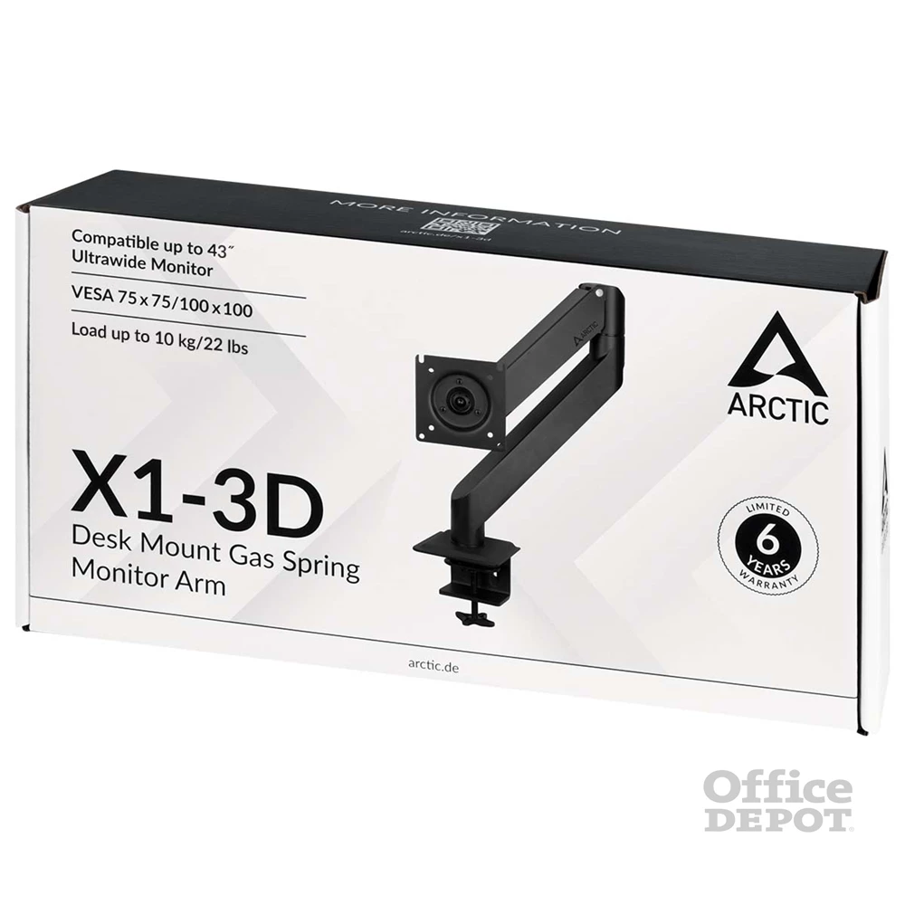Arctic X1-3D asztali monitor konzol