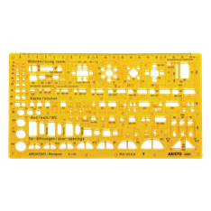 Aristo 1:100 építész kombisablon Aristo 1:100 építész kombisablon
