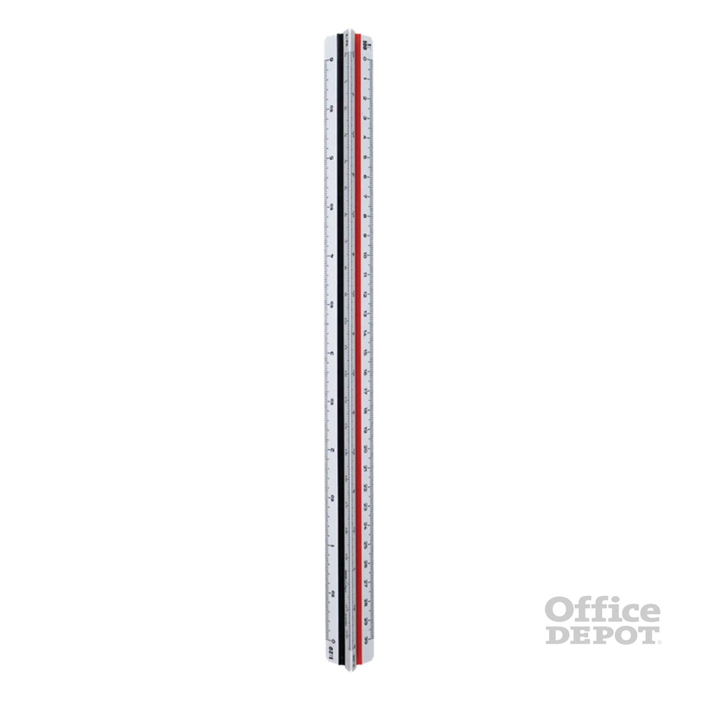 Aristo 30 cm "D" műszaki iskolai léptékvonalzó