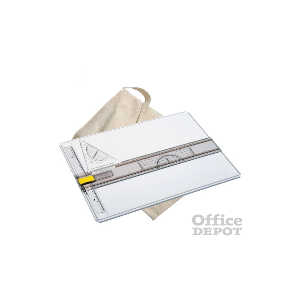 Aristo A3 műszaki rajztábla + háromszög vonalzó + hordtáska írószer szett