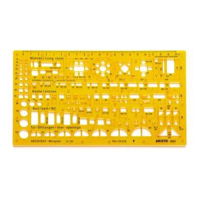 Aristo 1:100 építész kombisablon Aristo 1:100 építész kombisablon