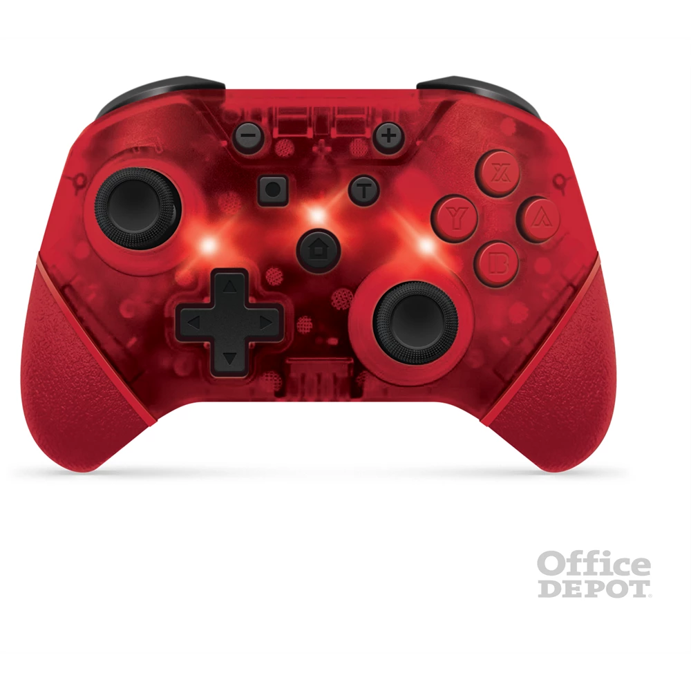 Armor3 M07467-RL NuChamp Nintendo Switch vezeték nélküli LED piros kontroller