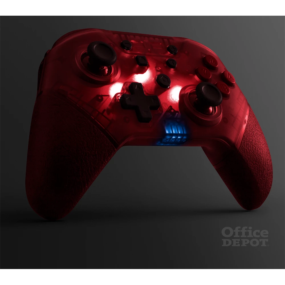 Armor3 M07467-RL NuChamp Nintendo Switch vezeték nélküli LED piros kontroller