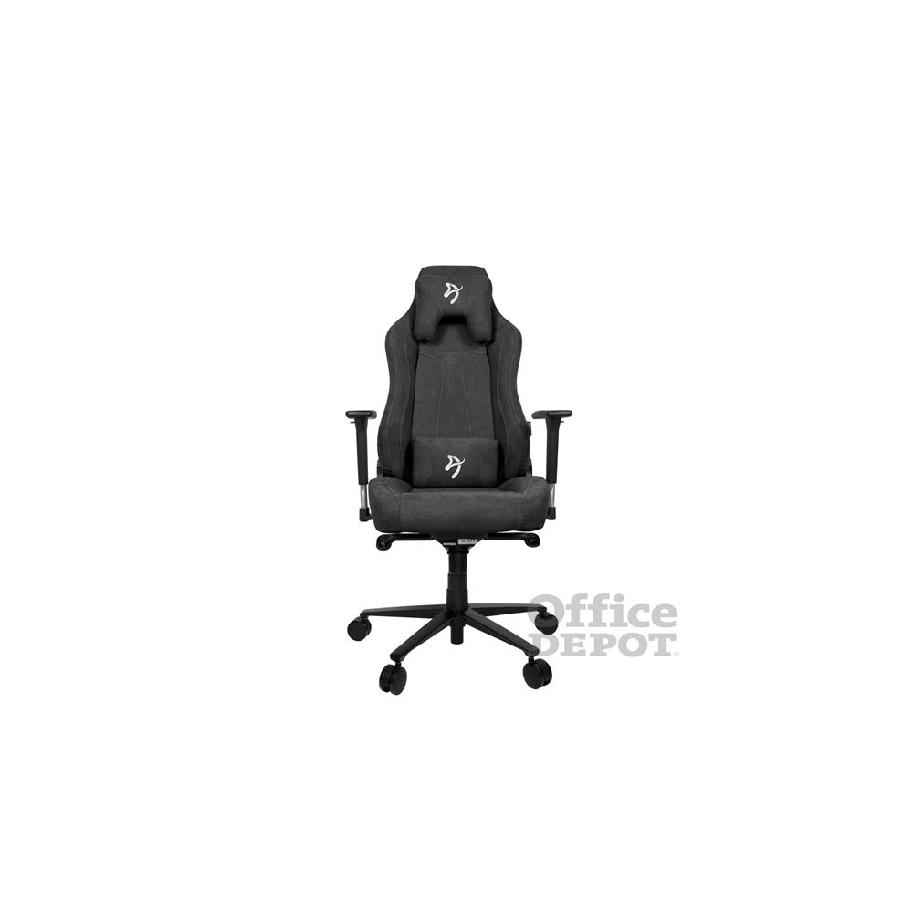 Arozzi Vernazza Soft Fabric sötétszürke gamer szék
