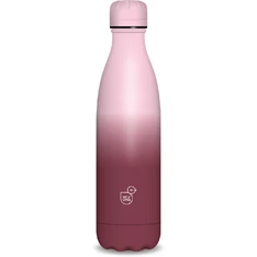 Ars Una 500ml-es Gradient burgundy-pink duplafalú fémkulacs Ars Una 500ml-es Gradient burgundy-pink duplafalú fémkulacs