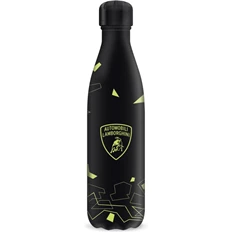 Ars Una 500ml-es Lamborghini duplafalú fekete fémkulacs Ars Una 500ml-es Lamborghini duplafalú fekete fémkulacs