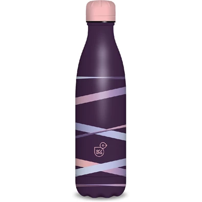 Ars Una 500ml-es Ribbon-purple duplafalú fémkulacs Ars Una 500ml-es Ribbon-purple duplafalú fémkulacs