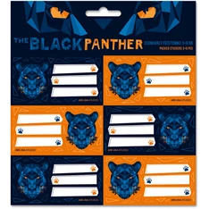 Ars Una Black Panther 3x6db füzetcímke Ars Una Black Panther 3x6db füzetcímke