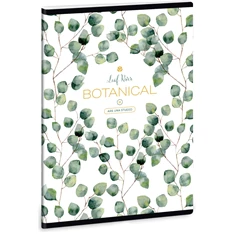 Ars Una Botanic Leaf A5 extra kapcsos sima füzet Ars Una Botanic Leaf A5 extra kapcsos sima füzet