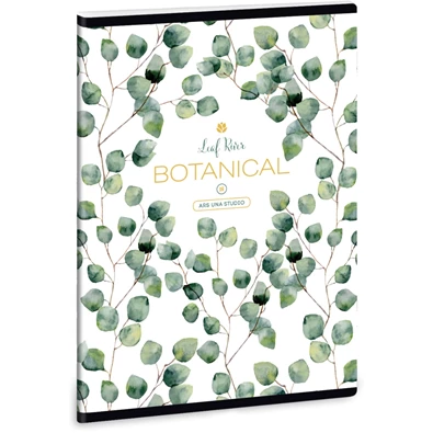 Ars Una Botanic Leaf A5 extra kapcsos sima füzet Ars Una Botanic Leaf A5 extra kapcsos sima füzet