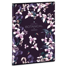 Ars Una Botanic Orchid A4 extra kapcsos kockás füzet Ars Una Botanic Orchid A4 extra kapcsos kockás füzet