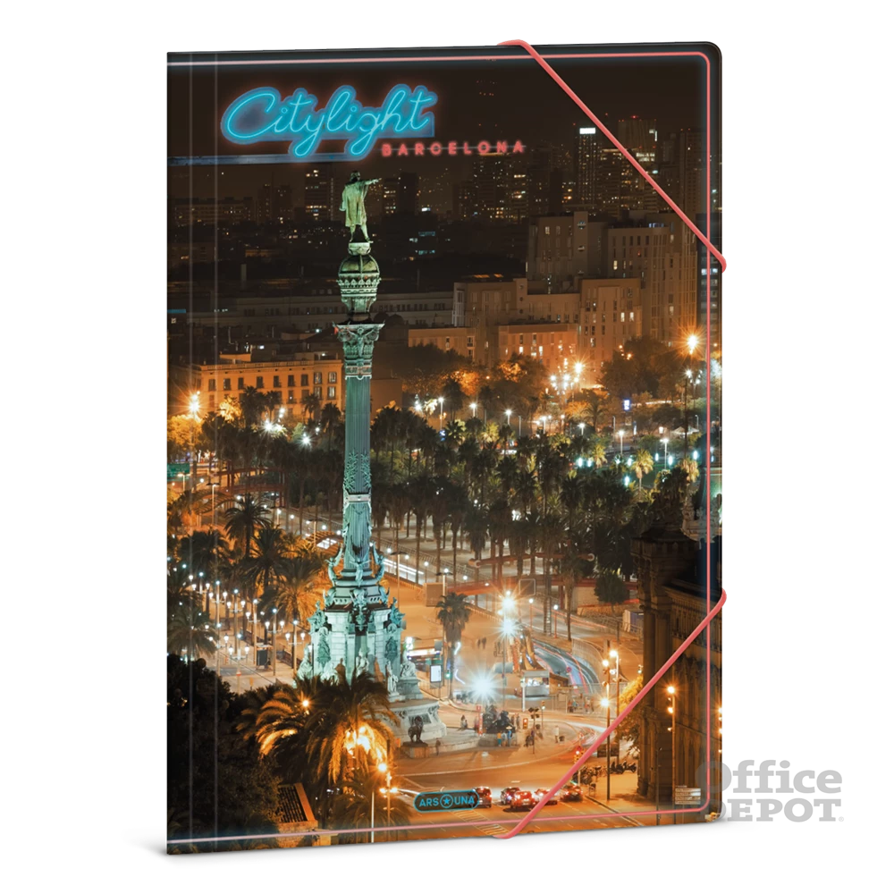 Ars Una City Light-Barcelona 24 (5441) A4 gumis mappa