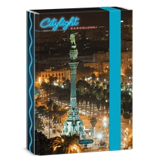 Ars Una City Light-Barcelona 24 (5441) A5 füzetbox