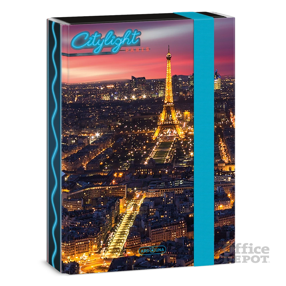 Ars Una City Light-Paris 24 (5439) A5 füzetbox