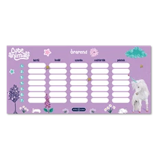 Ars Una Cute Animals Unicorn 25 (5448) 1 lapos órarend