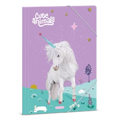Ars Una Cute Animals Unicorn 25 (5448) A4 gumis mappa