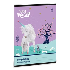 Ars Una Cute Animals Unicorn 25 (5448) A5 leckefüzet
