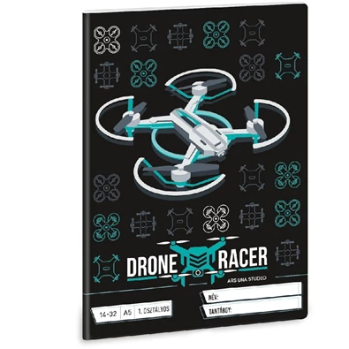 Ars Una Drone Racer 5131 A5 14-32 1. osztályos vonalas füzet Ars Una Drone Racer 5131 A5 14-32 1. osztályos vonalas füzet