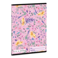 Ars Una Fleur 24 (5366) A5 27-32 kockás füzet
