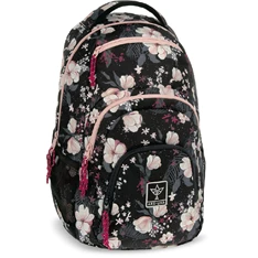 Ars Una Flowery Black 24 (5374) AU-2 hátizsák Ars Una Flowery Black 24 (5374) AU-2 hátizsák