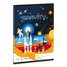 Ars Una Gravity 24 (5367) A5 12-32 3. osztályos vonalas füzet