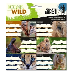 Ars Una Icons of the Wild 25 (5492) 3x6 db füzetcímke
