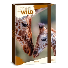 Ars Una Icons of the Wild-Giraffes 25 (5505) A4 füzetbox