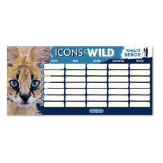 Ars Una Icons of the Wild-Serval 25 (5503) 1 lapos órarend