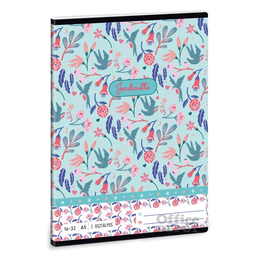 Ars Una Jardinette A5 16-32 2.osztályos füzet