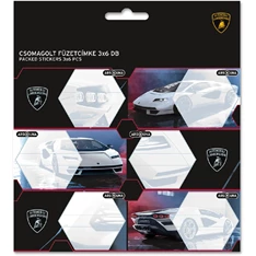 Ars Una Lamborghini 23 (5254) 3x6db füzetcímke Ars Una Lamborghini 23 (5254) 3x6db füzetcímke