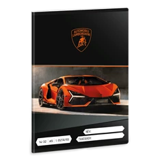 Ars Una Lamborghini 25 (5446) A5 1. osztályos vonalas füzet