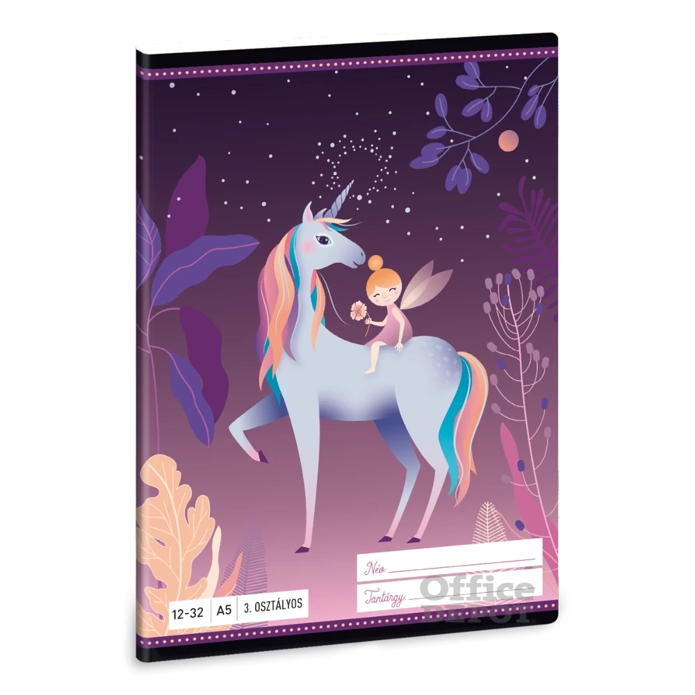 Ars Una Magic Forest A5 12-32 3.osztályos füzet